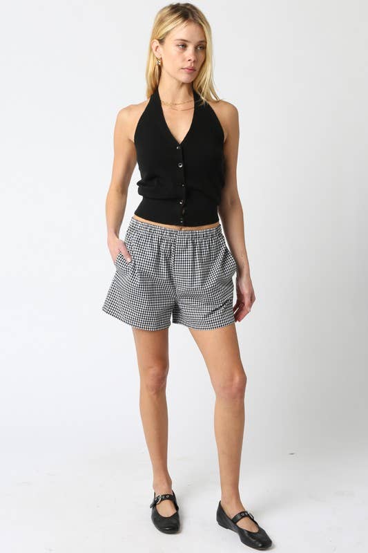 Knit Halter Top