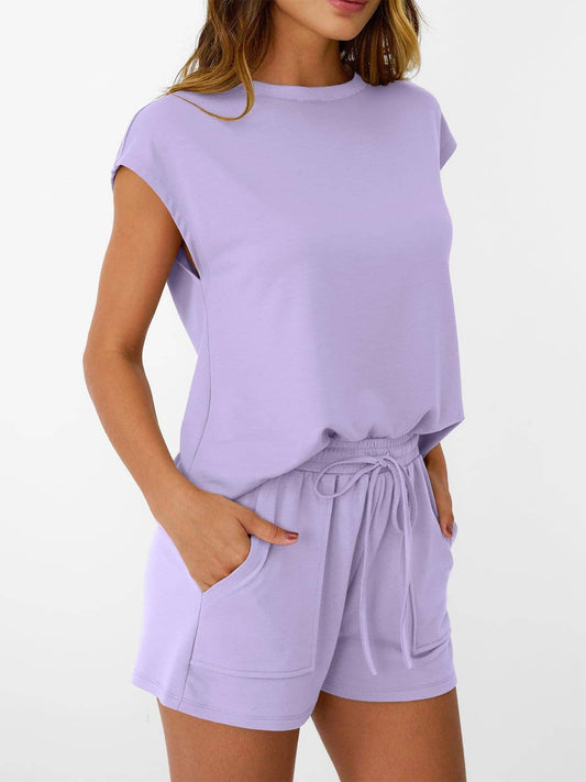 Solid Knit Shorts