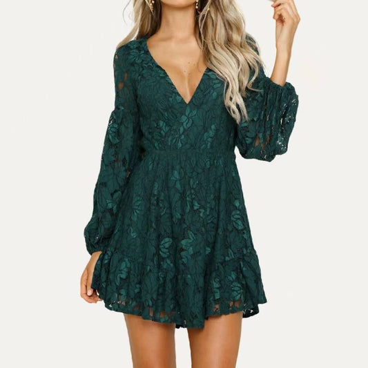 Lady Grace Lace Mini Dress
