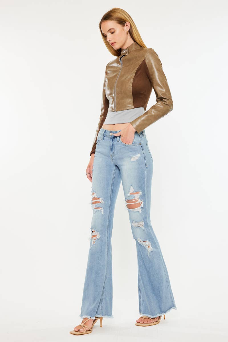 KC Effortless Edge Flare Jeans