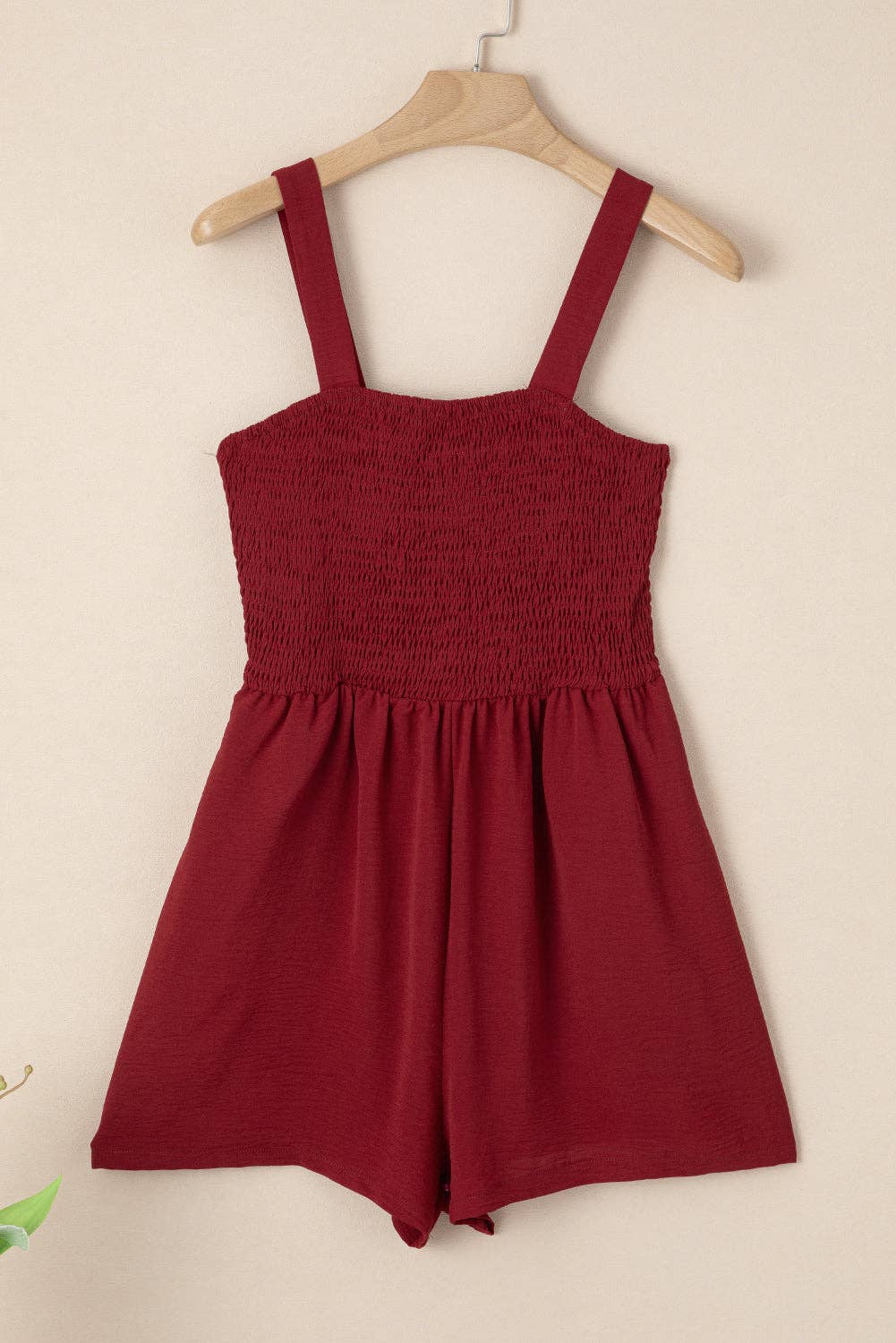 Marlowe Romper: Burgundy