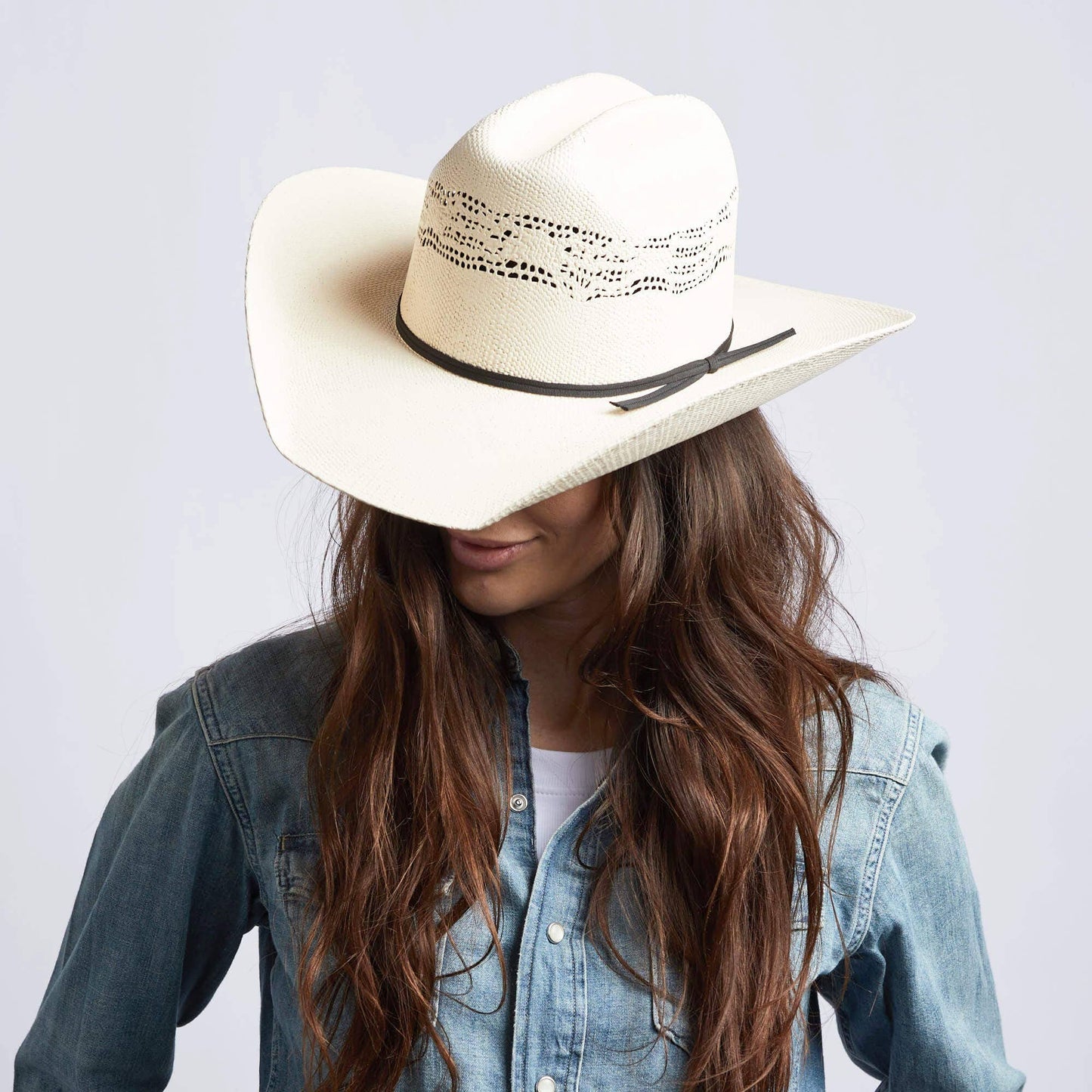 Bangora Straw Western Cowboy Hat