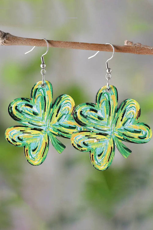 Light Green St. Patrick Earrings