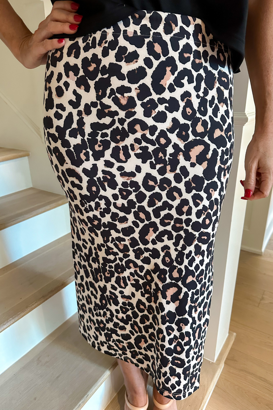 Midi Skirt Leopard