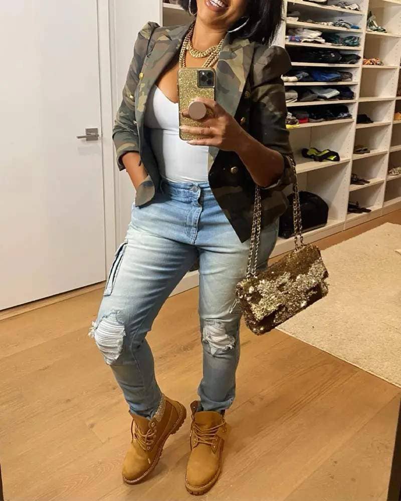 Camo Blazer