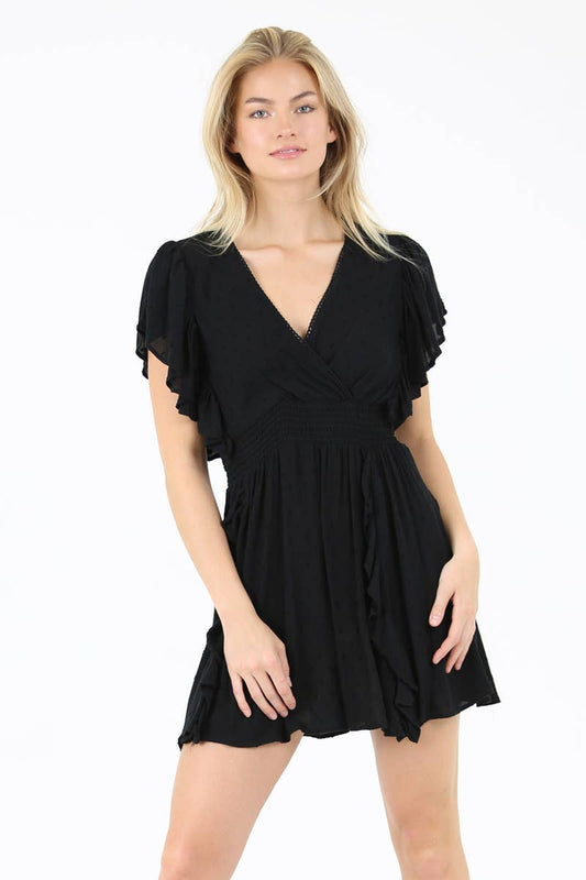 Sassy in Black Dress