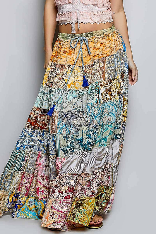 Boho Ruffle Skirt