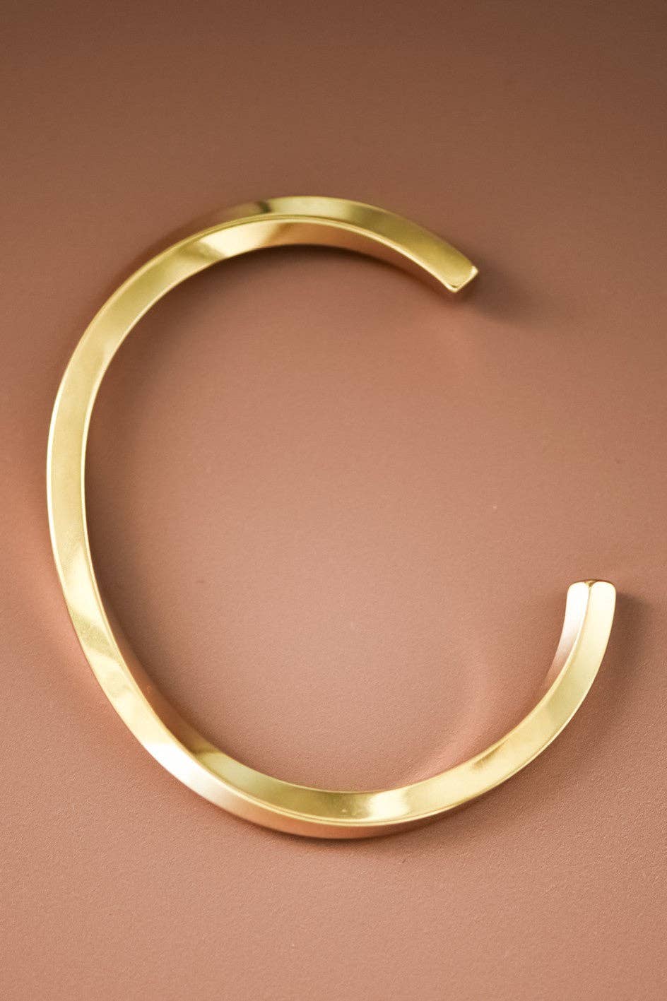 18K Gold Plated Waterproof Stainless Steel Cuff