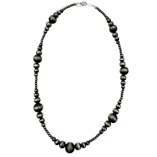 Navajo Assorted Size Beads 24" Necklace