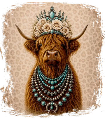 Highland Cow Tee