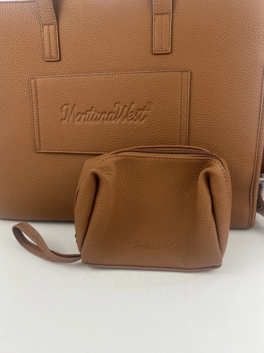 MW Laptop Tote Brown