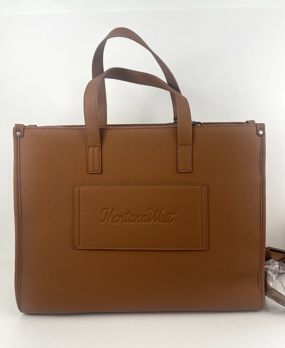 MW Laptop Tote Brown