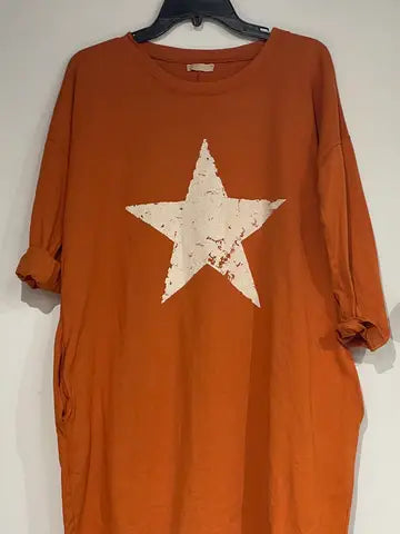 T-shirt dress with Star